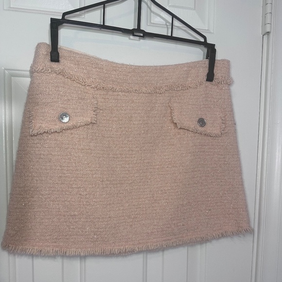 Versace Jeans Couture Tweed Mini Skirt - Picture 1 of 4